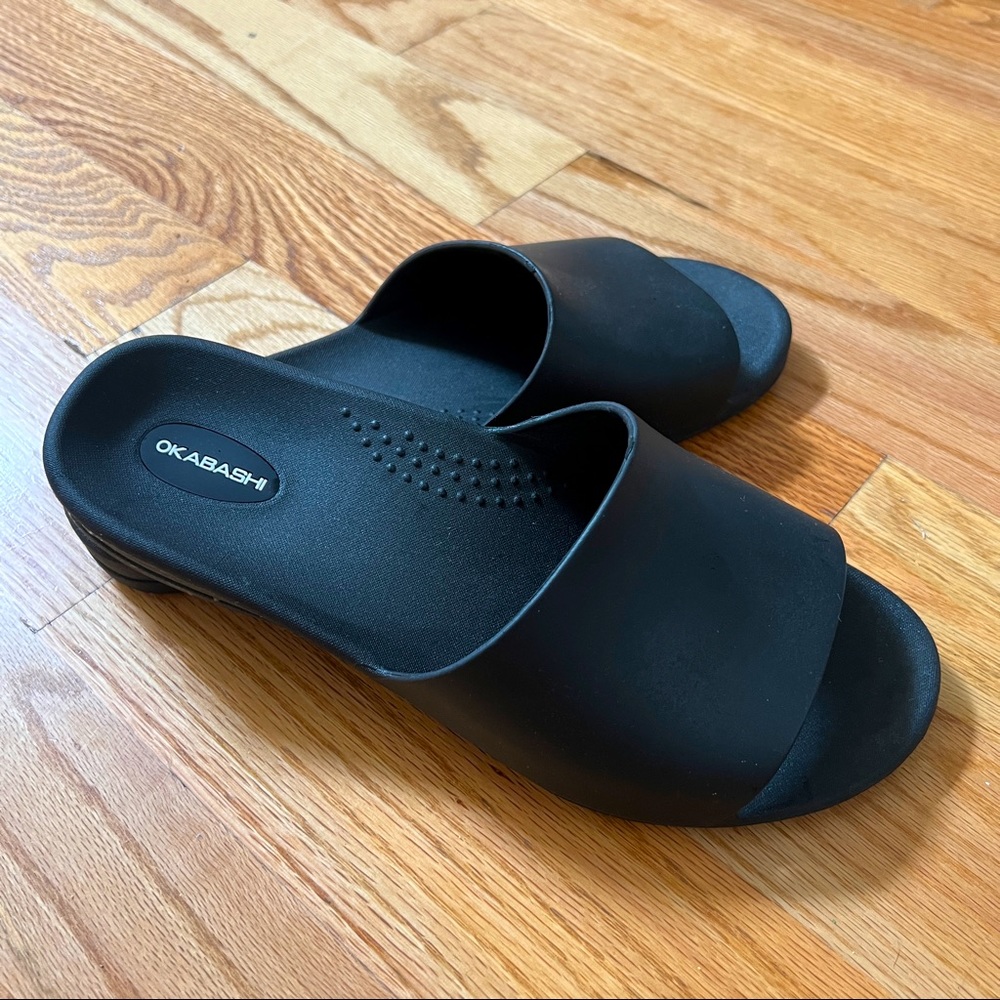 LIKE NEW✨ Black Slide Sandals